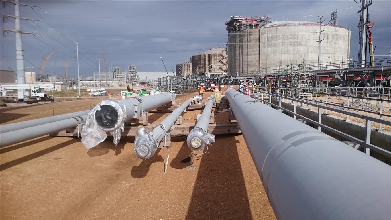 Vacuum Jacketed Pipe Installation
